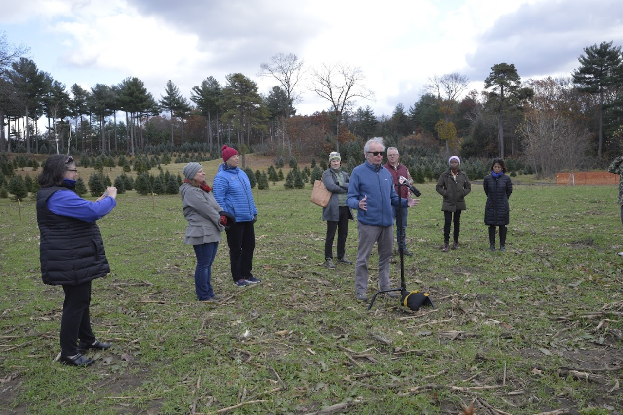 Lowell State House Delegation Tours Rollie’s Tree Farm