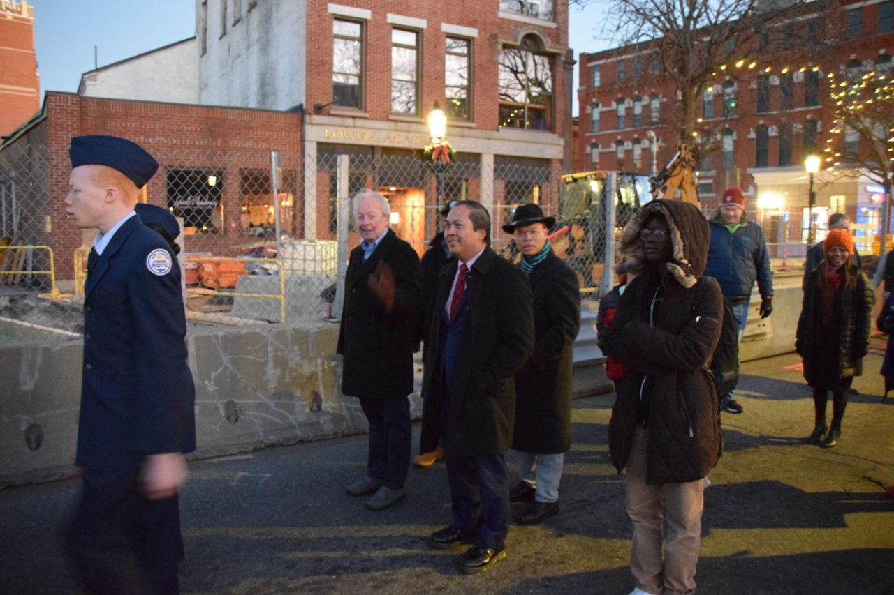 State Senator Ed Kennedy Takes Part In City Of Lights Parade ...